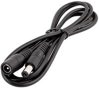 LitaElek Câble d'extension DC 12 V avec adaptateur CC 5,5 mm x 2,1 mm, 22 AWG, 0-36 V, prise jack mâle vers femelle pour moniteur de voiture, caméra de vidéosurveillance, bande lumineuse LED, etc