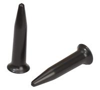 LiTaiJingNice 2 pièces de pointes en caoutchouc pour parapluie, embouts de parapluie en caoutchouc, embouts de bâtons de marche, couvre-bouts de parapluie, protecteurs de parapluie, Type 4, 95mm x