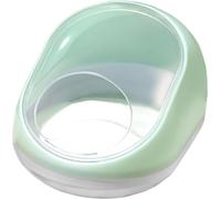 LiTaiJingNice Bac de bain de sable pour hamster, baignoire pour hamster, transparent, 16 x 10,5 x 9 cm