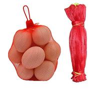 LiTaiJingNice Lot de 200 filets réutilisables en maille de nylon pour légumes, fruits et légumes avec boucle, pour œufs, fruits, noix, épicerie