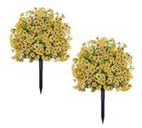 Litake 2 Arbres Topiaires Artificiels en Cyprès, 60 cm - Résistants Aux UV