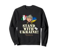 L'Italie Montre sa solidarité avec Le Peuple ukrainien Sweatshirt