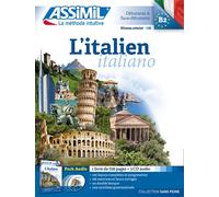 Federico Benedetti – L'italien – Livre avec 4 CD audio – Assimil