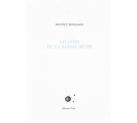 Litanies de la saison sèche - Maurice Benhamou - Unes Eds - broché - Livre