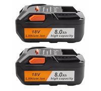 Litanki Batterie de rechange 8000 mAh compatible avec Ridgid 18V Tools, R840083R840085R840086R840087R840089, AC840085, AC840086, AC840087P, AC.840089