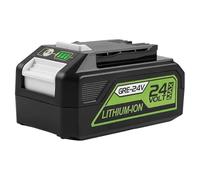 Litanki Batterie de rechange 9,0 Ah 29842 compatible avec les outils électriques sans fil Greenworks 24 V et chargeurs (1 batterie)