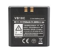 Litanki VB18 Batterie compatible avec Godox V850II, V860II, V850, V860 Series Speedlites, compatible avec VB19, 2250 mAh, 11,1 V, port de charge de type C, comprend un câble USB de type C