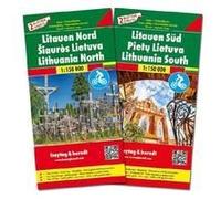 Litauen, Autokarten Set 1:150.000
