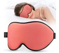 LitBear Sleep Masks for Women, Sleep Eye Mask for Sleeping, Comfortable Night Sleeping Mask, Soft Contoured Eye Cover for Sleeping with Elastic Strap for Side Sleeper Flying Shift Worker Light Sleeper