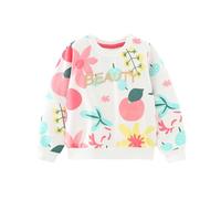 LitBud Bambin Pull Filles Sweatshirt Vêtements pour Filles Enfants Sportswear Apple Jumper Pullover T Shirt Blanc Atomne Taille 3-4 Ans 4T Cadeaux De Action de grâces Action de grâces Noël Cadeaux