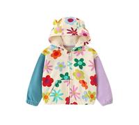 LitBud Veste à Capuche Zippé pour Filles, Sweat à Capuche à Manches Longues Sweatshirt pour Enfant Vêtement Blouson Manteau Hoodie Pull Hiver Taille 7-8 Ans Cadeau de Noël