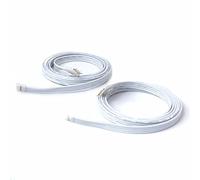 Litcessory Câble d'extension pour Philips Hue Gradient Lightstrip (3m, Lot de 2, Blanc)