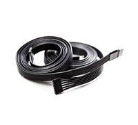 Litcessory Câble d'extension pour Philips Hue Lightstrip Plus (3m, Lot de 2, Noir - STANDARD 6-BROCHES V3)