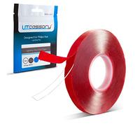 Litcessory Ruban de Montage (5m) pour Bandes Lumineuses Philips Hue, WiZ, LIFX, C by GE - Ruban Adhésif Double Face Fort et Amovible - Compatible avec la Plupart des Bandes LED