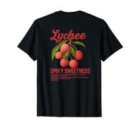 Litchi Fruit Lychee Tropical Vintage Graphique T-Shirt