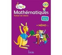 Litchi Mathématiques CE1 - Fichier élève Didier Fritz (Auteur), Catherine Vilaro (Auteur)