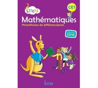 Litchi Mathématiques Ce1 - Photofiches De Différenciation - Edition 2019
