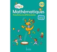 Litchi Mathématiques CE2 - Photofiches Edition 2020 - Didier Fritz - Istra - broché - Scolaire / Universitaire