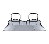 litdesiège arrière de voiture portable - Matelas de véhicule pliable, litd'extension en panneau composite haute résistance en feutre, litdevoiture gris noir avec sac de rangement | litdesieste