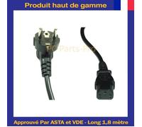 Lite-an Cordon d'Alimentation Pour Samsung LG Panasonic Télé LCD LED TV IEC 320 C13 de 1 8 Câble secteur EU vers C13