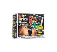 Lite Brite Planche à Dessin Lumineuse Mini-X Connect, Basic Fun, 02322, Planche à Dessin à Mini-LED colorée, Art Lumineux, Planche à Dessin à Effet néon, bricolages pour Les Enfants à partir de 4+