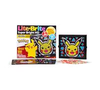 Lite-Brite Super Bright HD, Édition Pokémon - Écran créatif rétroéclairé, Jeu éducatif pour les enfants, Améliore la créativité, Cadeau pour les garçons et les filles âgés de 6 ans et plus. Jeu simple