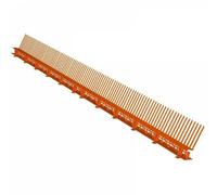 Liteau de ventilation avec peigne ROUGE - 85 mm x 1 ml