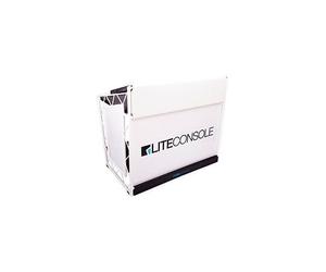 LiteConsole XPRS stand pour DJ et présentation, blanc