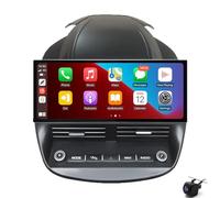 LiteGauge Autoradio de Remplacement pour Ford KUGA C-Max Escape 2013-2018 Compatible CarPlay Android Auto GPS écran Vertical Style Tesla avec DSP intégré Lecteur multimédia(Color:8 Core 4+32G)