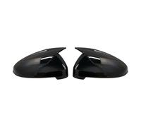 Litemai Couvercle Miroir Coque De Protection De Rétroviseur Noir Brillant pour A4 B9 S4 RS4 2016-2020 pour A5 S5 RS5 8W6 Coques Rétroviseur(Black One Pair)