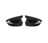 Litemai Couvercle Miroir pour Mazda pour CX-3 CX-4 pour CX-5 CX3 CX4 CX5 2015+ 1 Paire De Couvercles De Rétroviseur, Boîtier De Rétroviseur, Style De Voiture Coques Rétroviseur(Bright Black)