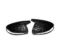 Litemai Couvercle Miroir pour X253 W222 W238 W205 W213 pour GLC E S C Class Coque De Rétroviseur Noir Aspect Fibre De Carbone Coques Rétroviseur(Forged Grain)