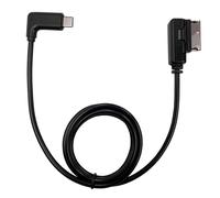 LITEMATIRA Câble d'interface multimédia avec Type C Compatible avec Mercedes Benz COMAND-APS NTG4.5 B C E G CLS GLK Classe 2011-15 pour 17 Pro Max Air 16 16 Pro Max 16e 15 15 Plus 15 Pro Max Android