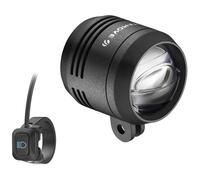 Litemove Phare LED AC-150 HB/LB pour E-Bike, montage fourche - StVZO noir