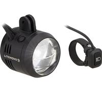 Litemove Phare LED AC-150 HB/LB pour E-Bike, montage guidon - StVZO noir
