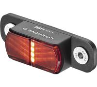 Litemove TS-RK feu arrière pour vélo électrique pour montage sur porte-bagages noir