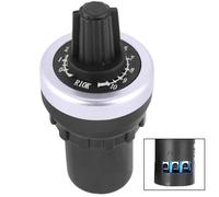 Litensh 10K Ohm 22mm LA42DWQ Gouverneur Potentiomètre Rotatif Convertisseur Avec Bouton Résistance Variable Variateur de Vitesse Entraînement Potentiomètre