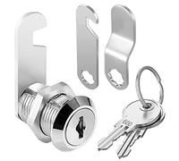 Litensh 20mm Verrou de boîte aux lettres de avec clé identique serrure à came serrure de tiroir d'armoire serrures de porte serrures de placard verrous de casier verrou de meubles