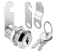 Litensh 30mm Verrou de boîte aux lettres de avec clé identique serrure à came serrure de tiroir d'armoire serrures de porte serrures de placard verrous de casier verrou de meubles