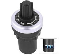 Litensh 5K Ohm 22mm LA42DWQ Gouverneur Potentiomètre Rotatif Convertisseur Avec Bouton Résistance Variable Variateur de Vitesse Entraînement Potentiomètre