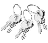 Litensh 6 clés identiques uniquement compatibles avec les verrous de boîte aux lettres Litensh Aliked sur cette page