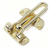 Litensh antivol entrebailleur de porte, butée limiteur verrou de porte de sécurité de protection enfant, verrou de porte de sécurité coulissante chaînes loquet de porte de sécurité pour maison, doré