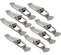 Litensh Fermoir de tension en acier inoxydable avec vis, fermoir à levier de 56 mm, loquet à ressort à bascule, clip de serrage, fermeture de boîte, capuchon de verrouillage