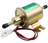 Litensh Pompe à essence électrique universelle， Gaz sous pression Diesel en ligne basse pression Module de pompe en métal Fil de fixation de boulon en ligne pour essence et diesel HEP-02A (or)