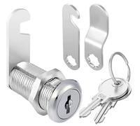 Litensh Verrou de boîte aux lettres de 40 mm pour armoire avec serrure à came et clé identique, serrures de boîte aux lettres pour tiroirs, commode, placard, porte de meuble, serrure de casier