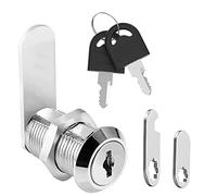 Litensh verrou de sécurité pour barillet boîte aux lettres, serrure à came pour tiroir d'armoire, boîte à outils, verrous porte de placard avec clés, serrure casier meuble caisse 30mm