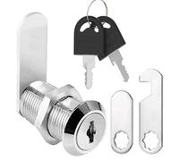 Litensh verrou de sécurité pour barillet boîte aux lettres, serrure à came pour tiroir d'armoire, boîte à outils, verrous porte de placard avec clés, serrure casier meuble caisse (1, 40 mm)