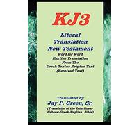 Literal Translation New Testament-Oe-Kj3