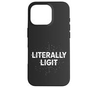 Literally Ligit Assortiment d'humour Sarcastique Cool Glitch EDM Coque pour iPhone 16 Pro