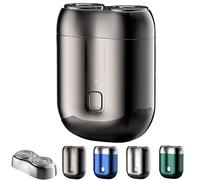 Literalous Shavers, 2025 New Upgrade Pocket Shaver USB Mini Shavers, USB Charging, Wet and Dry for Home Use, Business Trips (Gray)